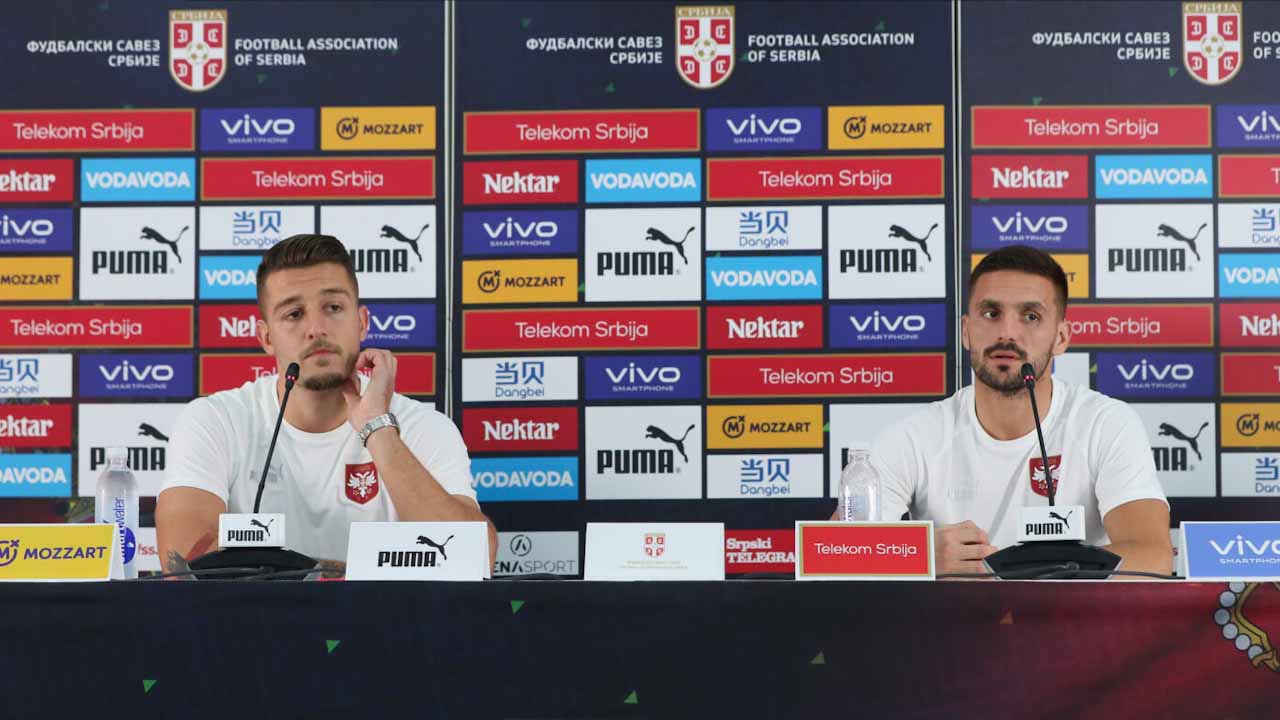 Intervju Dušan Tadić i Sergej Milinković - Savić pred odlučujuću utakmicu sa Švajcarskom